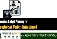Ramadan budget planning for Bangladeshi workers abroad